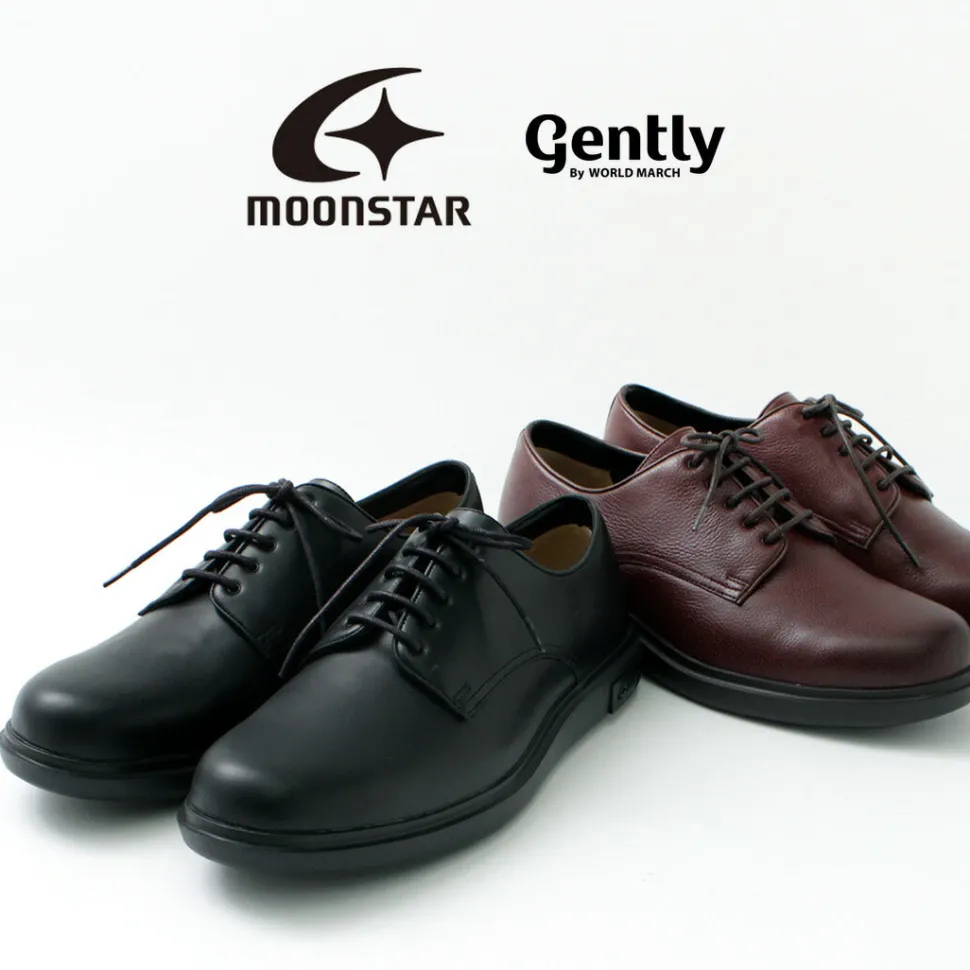 MOONSTAR / Breathable Waterproof Leather Derby Shoes