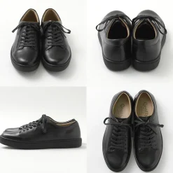 MOONSTAR / Leather Court Sneakers