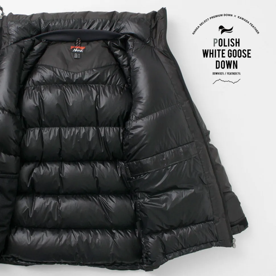 NANGA / Aurora Light Down Stand Collar Down Jacket Mikami