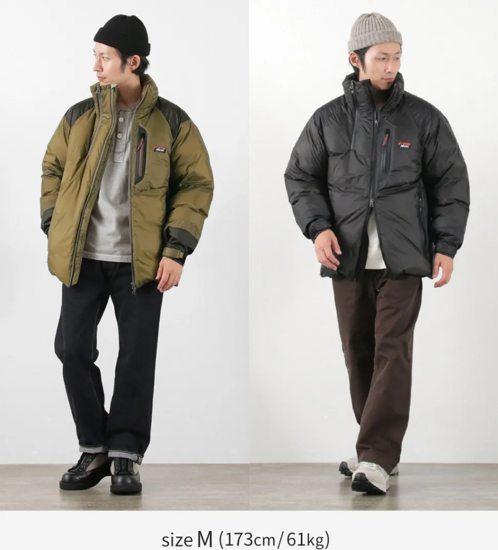 NANGA / Aurora Light Down Stand Collar Down Jacket Mikami