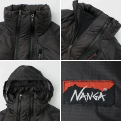 NANGA / Aurora Light Down Stand Collar Down Jacket Mikami
