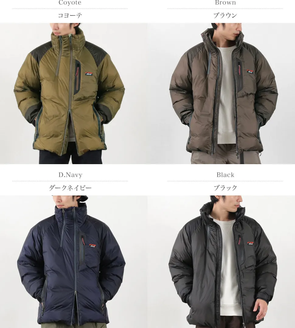 NANGA / Aurora Light Down Stand Collar Down Jacket Mikami