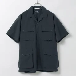 NANGA / Dot Air Utility pocket Short Sleeve Shirt