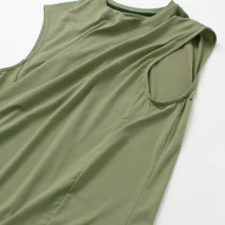 NANGA / Dry base layer no sleeve tee