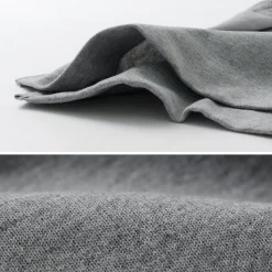 NANGA / Eco Hybrid Box Logo Embroidery Long Sleeve T-Shirt