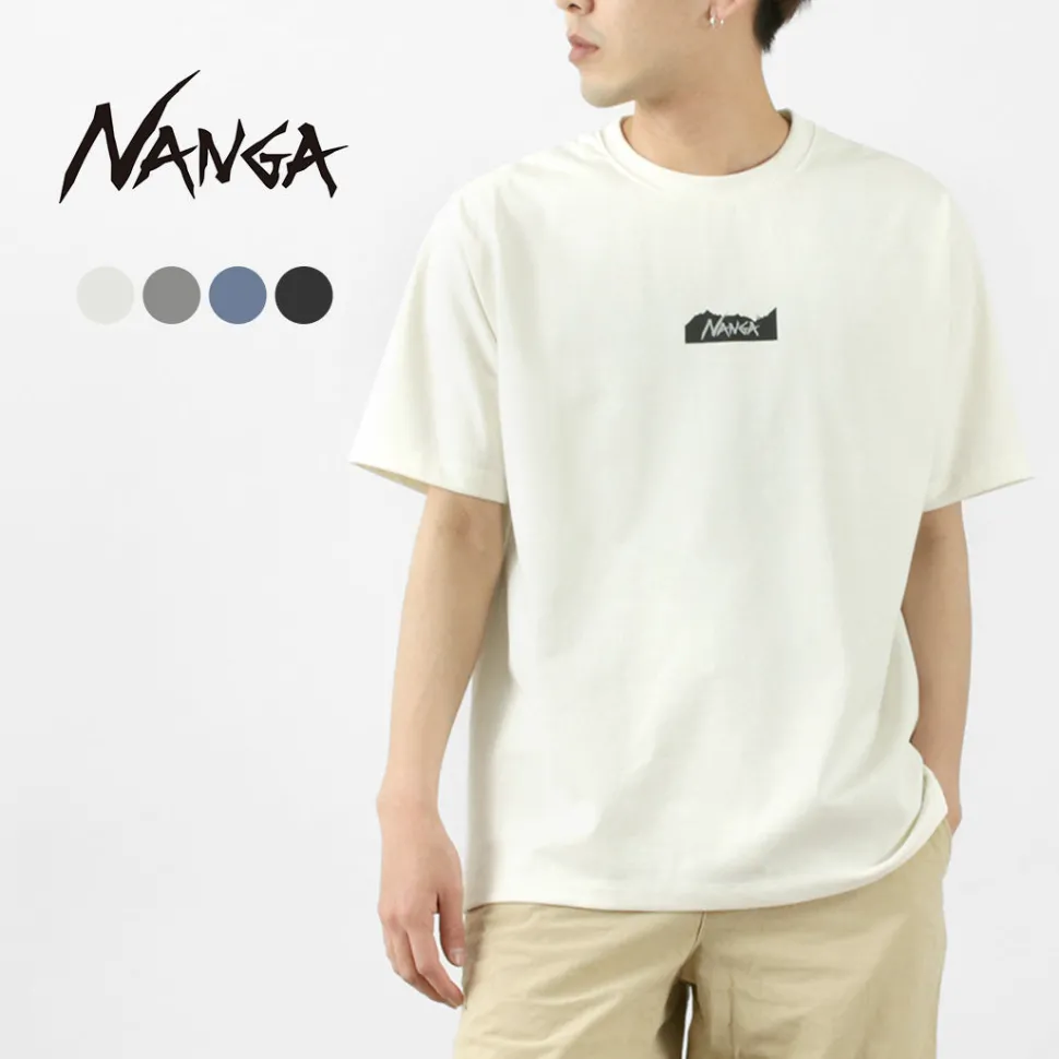 NANGA / Eco Hybrid MT Logo T-shirt