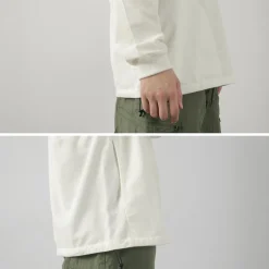 NANGA / Eco Hybrid Oversized Long Sleeve T-Shirt