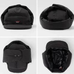 NANGA / Fire-resistant Ripstop Down Earflap Cap
