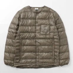 NANGA / Inner Down Cardigan Detachable Sleeve