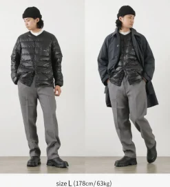 NANGA / Inner Down Cardigan Detachable Sleeve