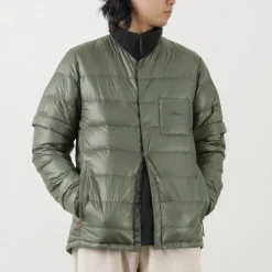 NANGA / Inner Down Cardigan Detachable Sleeve