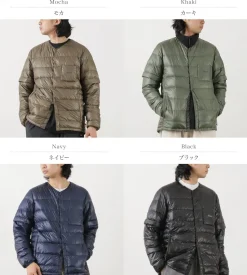 NANGA / Inner Down Cardigan Detachable Sleeve