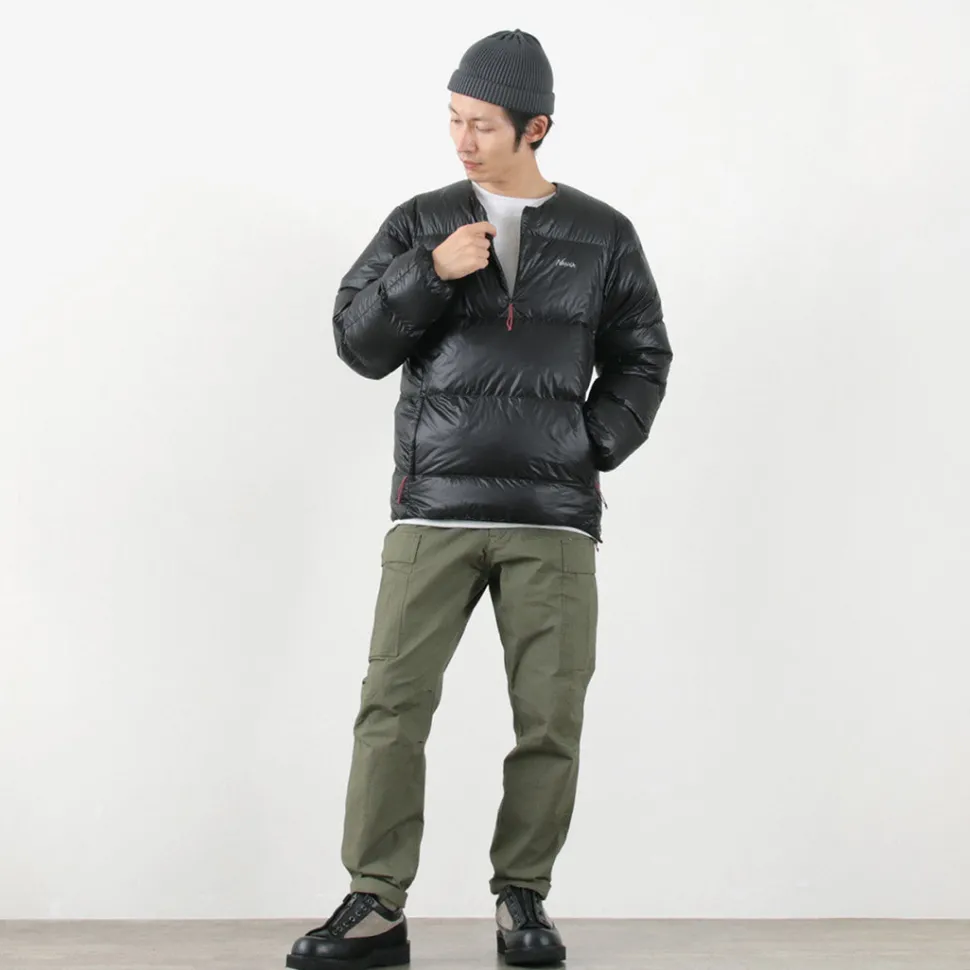 NANGA / Mountain Lodge Down Crew Neck Top