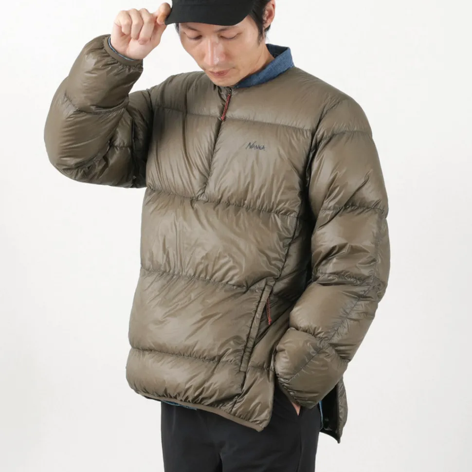 NANGA / Mountain Lodge Down Crew Neck Top