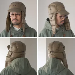 NANGA / Mountain Lodge Down Ear Flap Cap