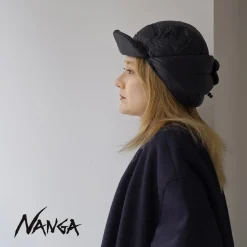 NANGA / Mountain Lodge Down Ear Flap Cap