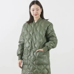 NANGA / Onion quilt down half coat