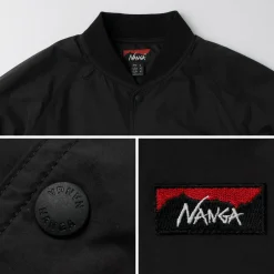 NANGA / Ribbed Collar Coach Jacket