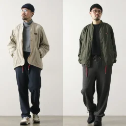 NANGA / Ribbed Collar Coach Jacket