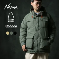NANGA / SIERRA DESIGNS Cordura 60/40 770FP Down Mountain Parka
