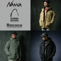 NANGA / SIERRA DESIGNS Cordura 60/40 770FP Down Mountain Parka