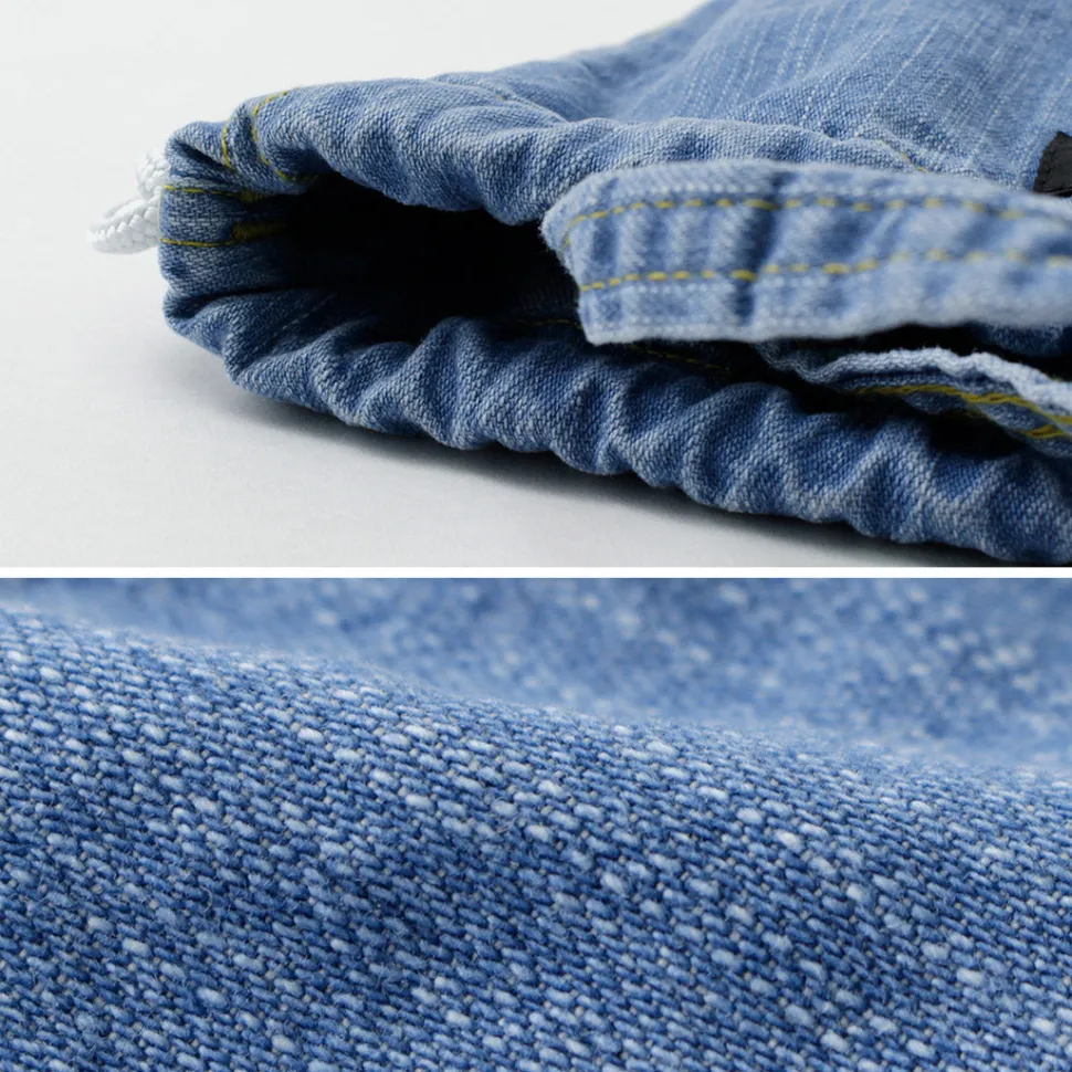 NAPRON / 8oz Bleached Denim Patient Bag Small 5L