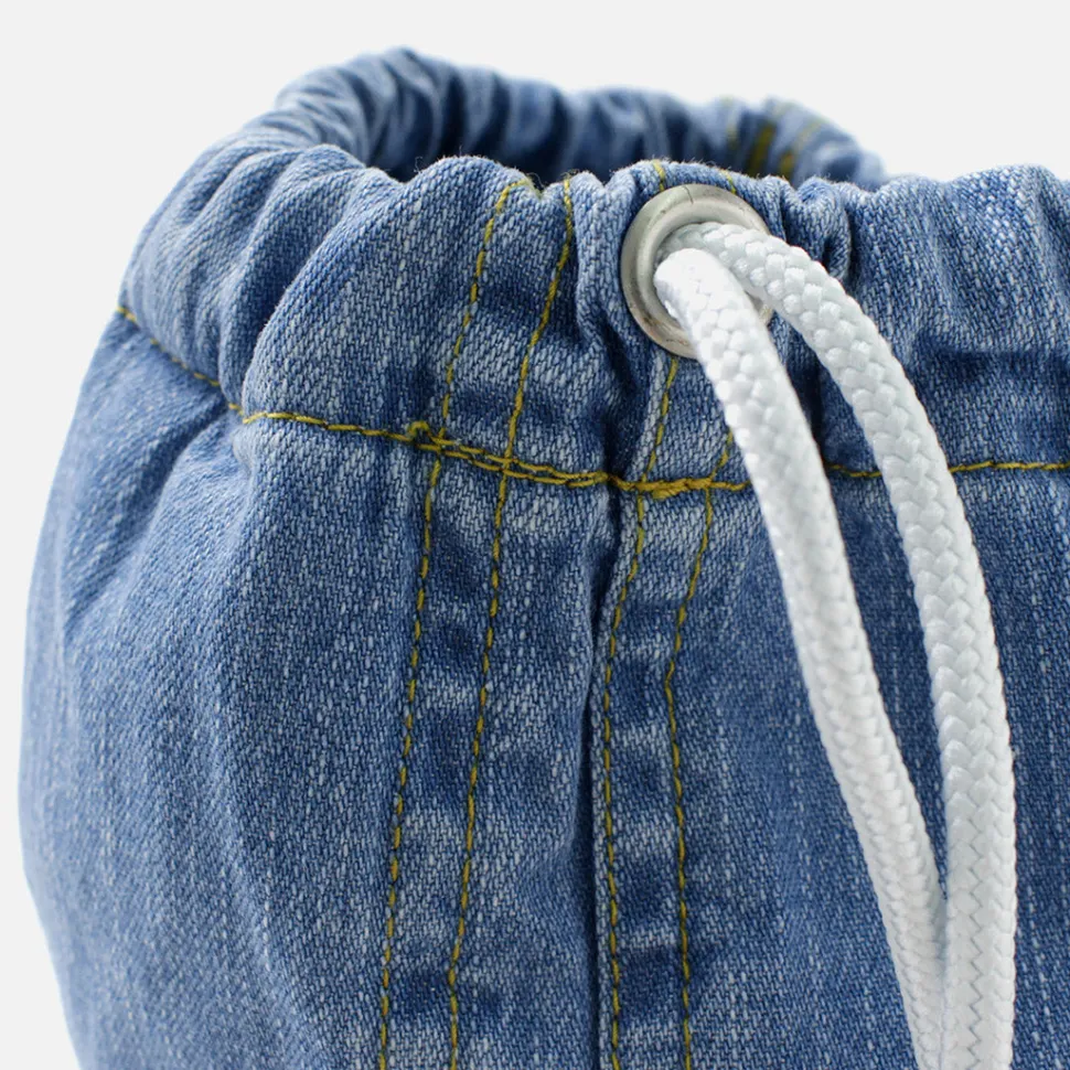 NAPRON / 8oz Bleached Denim Patient Bag Small 5L