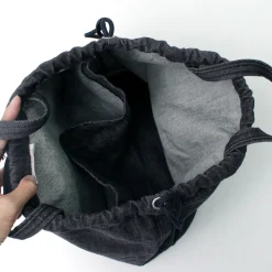 NAPRON / 8oz non-faded Shin denim Patient bag medium 13L