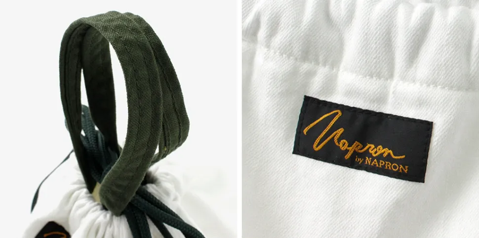 NAPRON / 8oz White Denim Patient Bag Small 5L