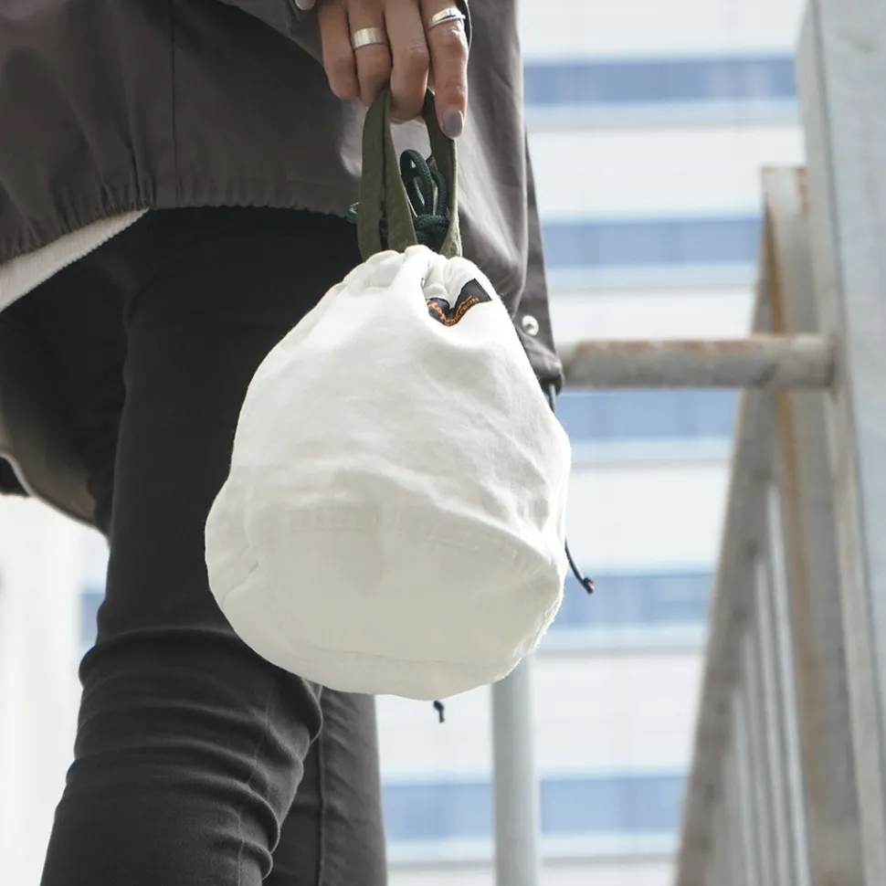 NAPRON / 8oz White Denim Patient Bag Small 5L