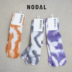 NODAL / High Gauge Tie Dye Nylon Socks