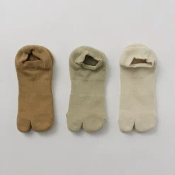 NODAL / Organic cotton 3-pack ankle socks