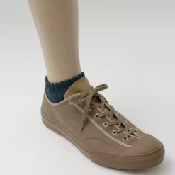 NODAL / Paper Yarn Ankle Pile Socks