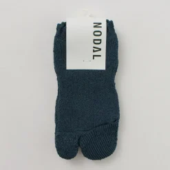 NODAL / Paper Yarn Ankle Pile Socks