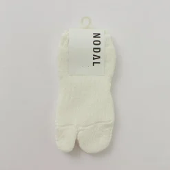 NODAL / Paper Yarn Ankle Pile Socks