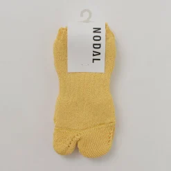 NODAL / Paper Yarn Ankle Pile Socks