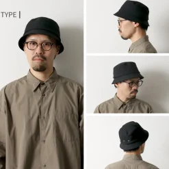 O/EIGHTH / Wool Gabardine Hat