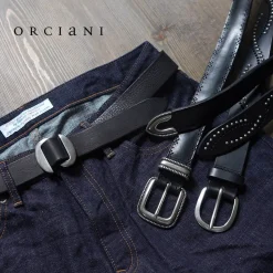 ORCIANI / Bull Soft leather with micro studs