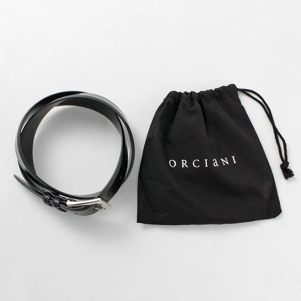 ORCIANI / Calf Classic Leather Belt