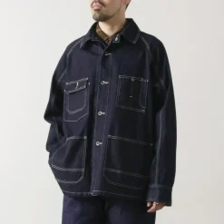 ORDINARY FITS / Denim coverall jacket one-wash
