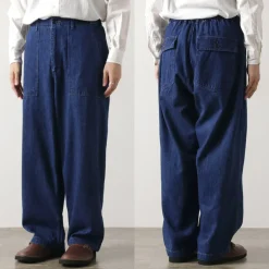 ORDINARY FITS / James Fatigue Denim with Used Finish