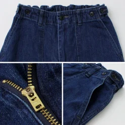 ORDINARY FITS / James Fatigue Denim with Used Finish