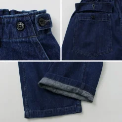ORDINARY FITS / James Fatigue Denim with Used Finish