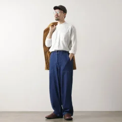 ORDINARY FITS / James Fatigue Denim with Used Finish