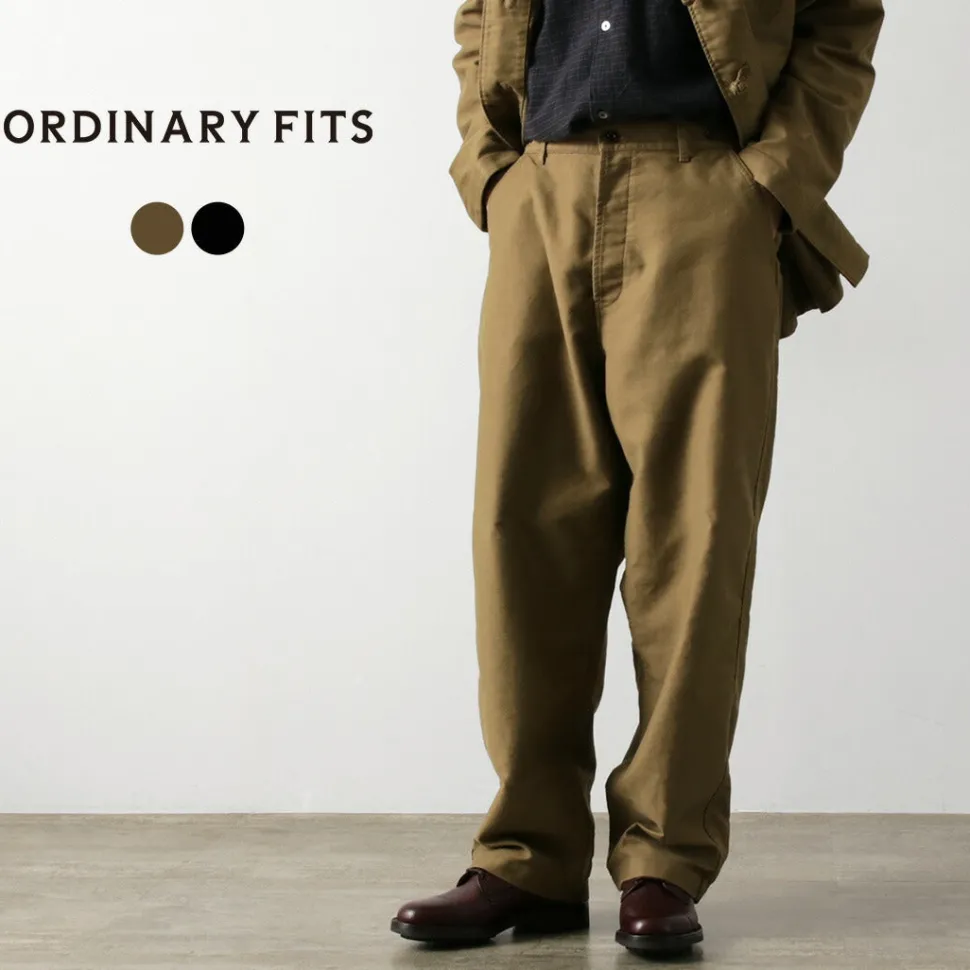 ORDINARY FITS / James French moleskin