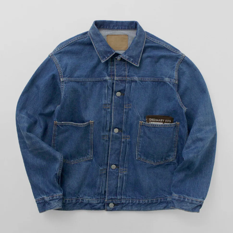 ORDINARY FITS / 2nd type denim jacket used finish