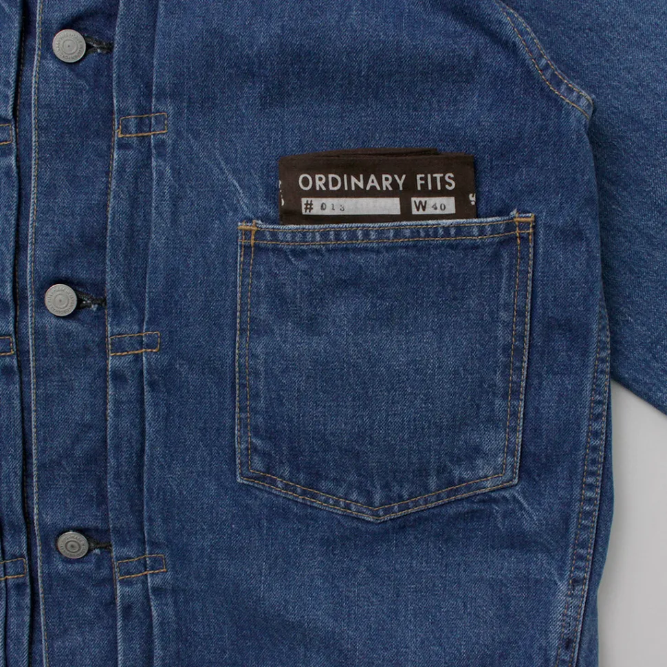 ORDINARY FITS / 2nd type denim jacket used finish