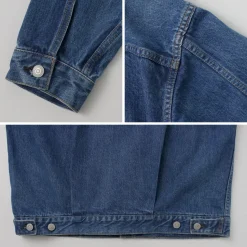 ORDINARY FITS / 2nd type denim jacket used finish