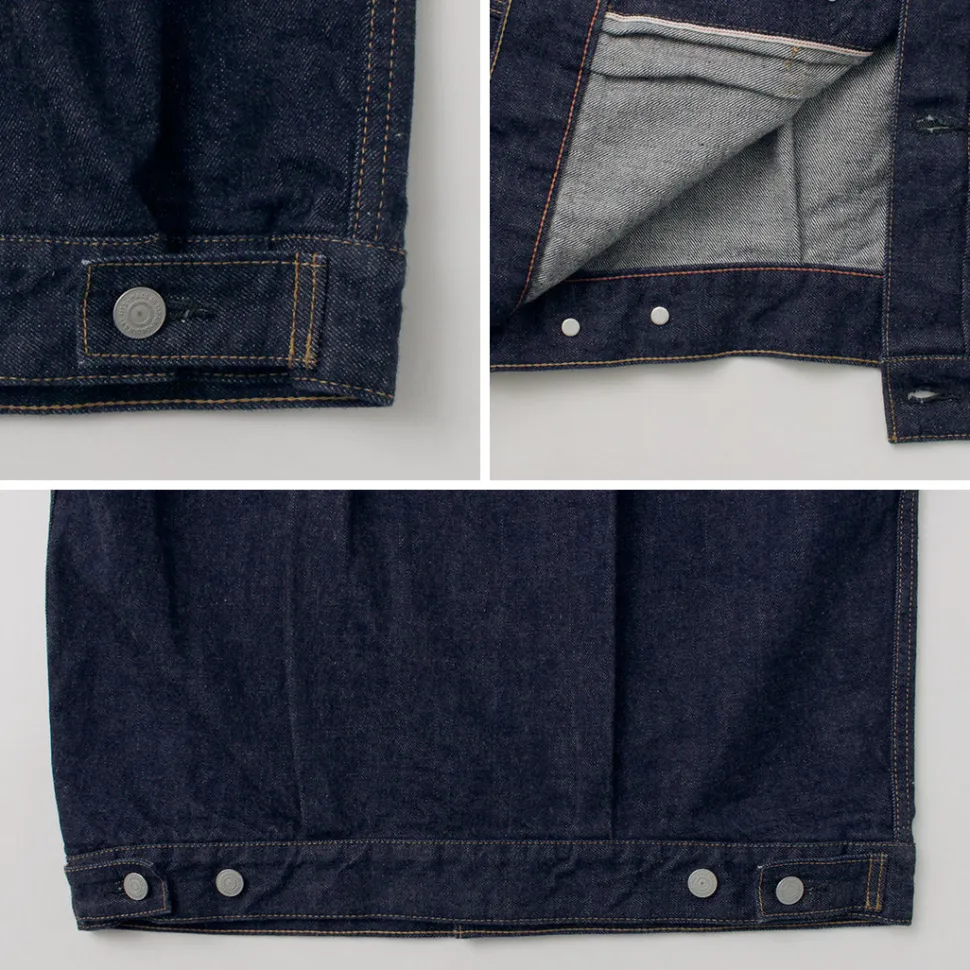 ORDINARY FITS / 2nd Type Denim Jacket One-washed