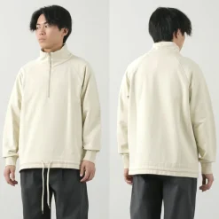 PARAGES / Battle Half Zip Sweatshirt